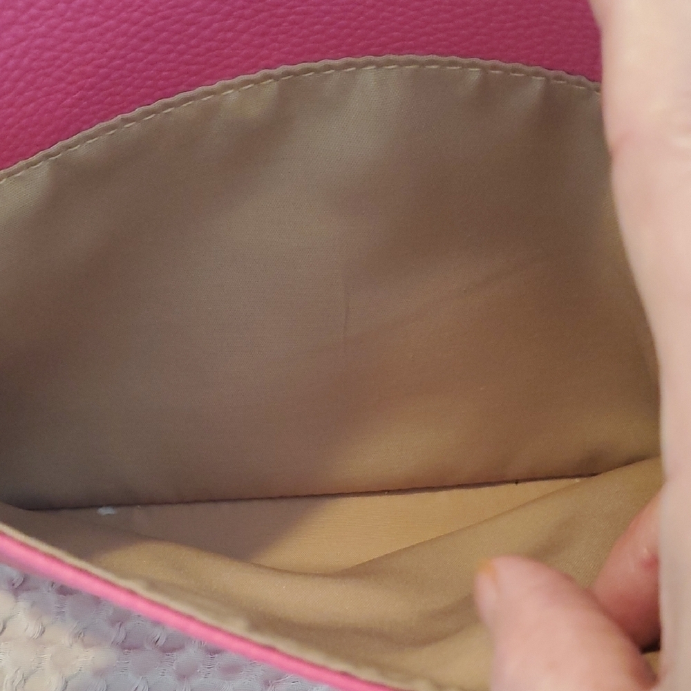 Nanette Lepore Pink Crossbody Bag with Detachable Strap (30) - Picture 8 of 12